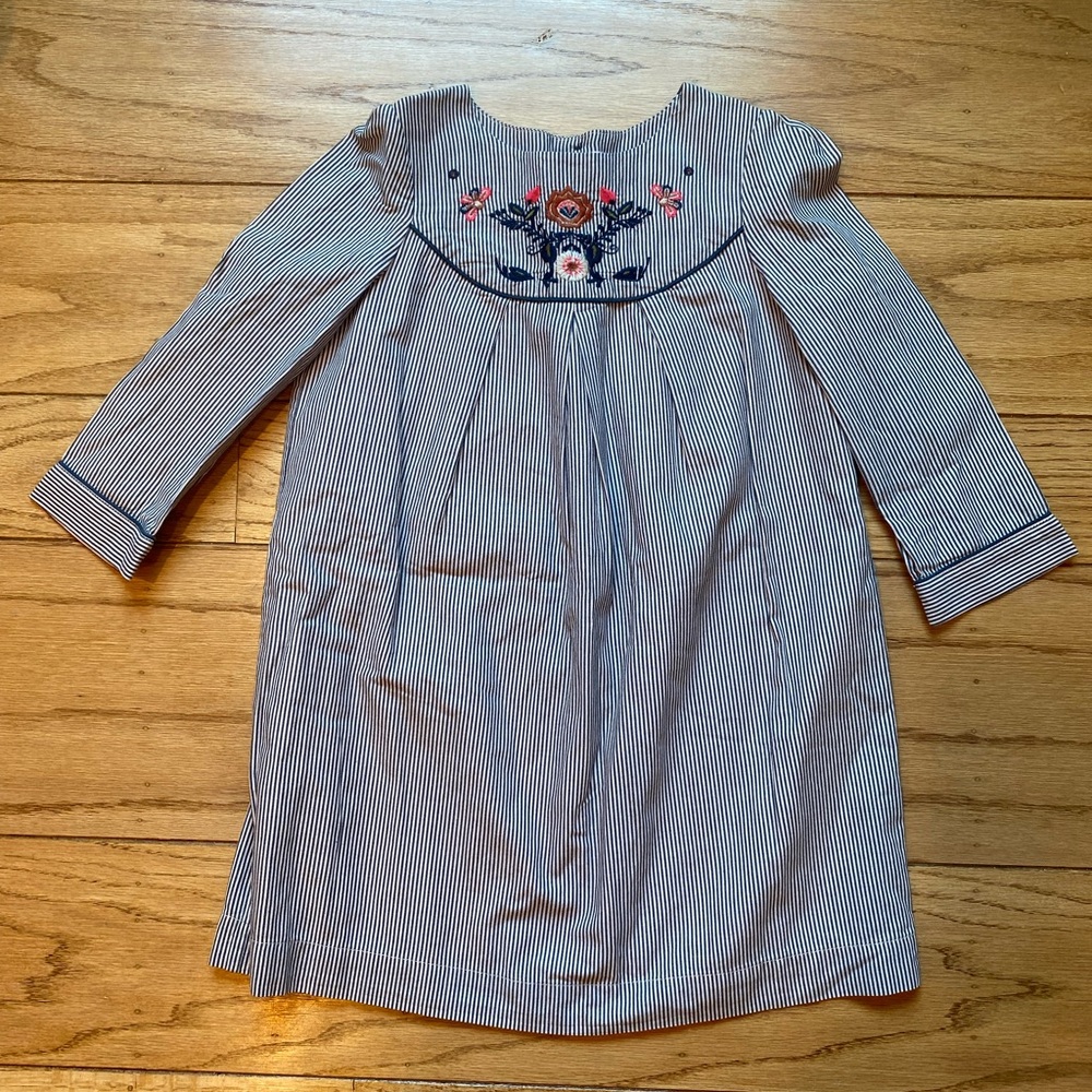 Bonpoint size 8 striped dress
